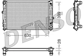 Радиатор охлаждения двигателя DENSO DRM02031