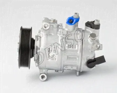 DENSO DCP32060. Компрессор кондиционера Skoda Rapid/Rapid Spaceback/Superb II 08>20 Seat Leon/Leon SC/Toledo IV 12>20 VW Golf VII/Golf VII Variant/Polo V 12>21 Audi A3/A3 Sportback/Q3 12>20-2